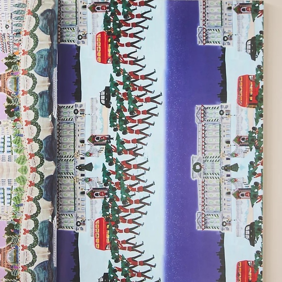 NWT Anthropologie Holiday in the City Christmas Wrapping Paper Book - Picture 3 of 4